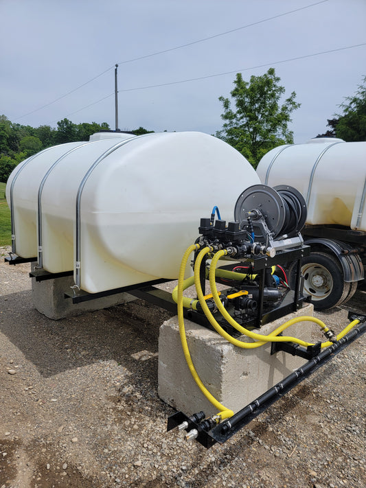 1000 Gallon Skid-Mounted Truck Sprayer – 3-Zone Boom, Electric Pump, GPS-Ready