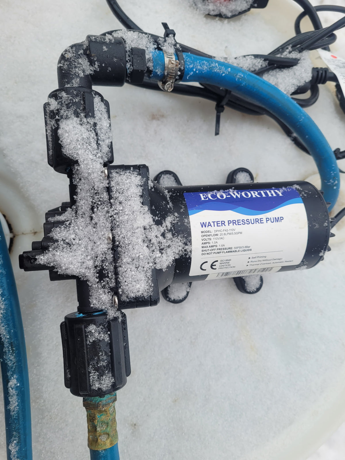 55 Gallon Plug-In Entrance Sprayer