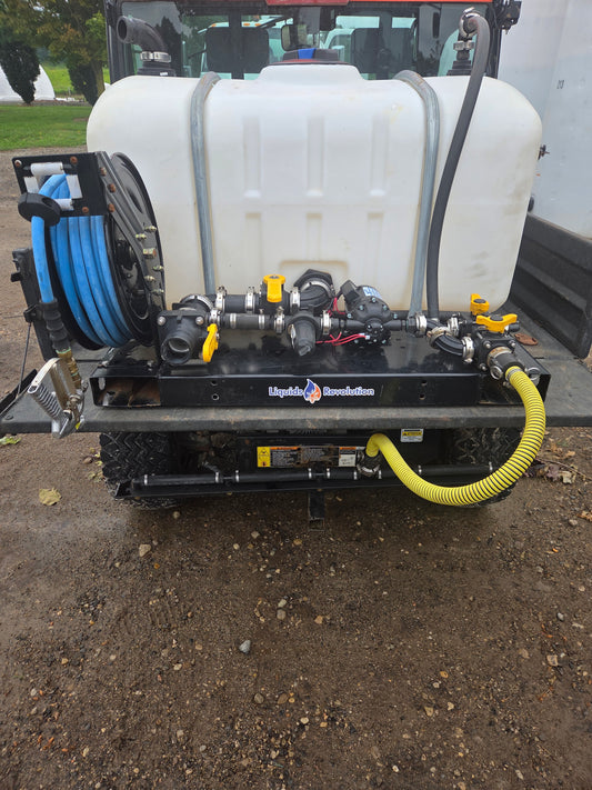 150 Gallon Skid Mount Sprayer – Electric Pump, Spray Gun, 48” Bar