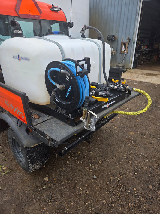 150 Gallon Skid Mount Sprayer – Electric Pump, Spray Gun, 48” Bar