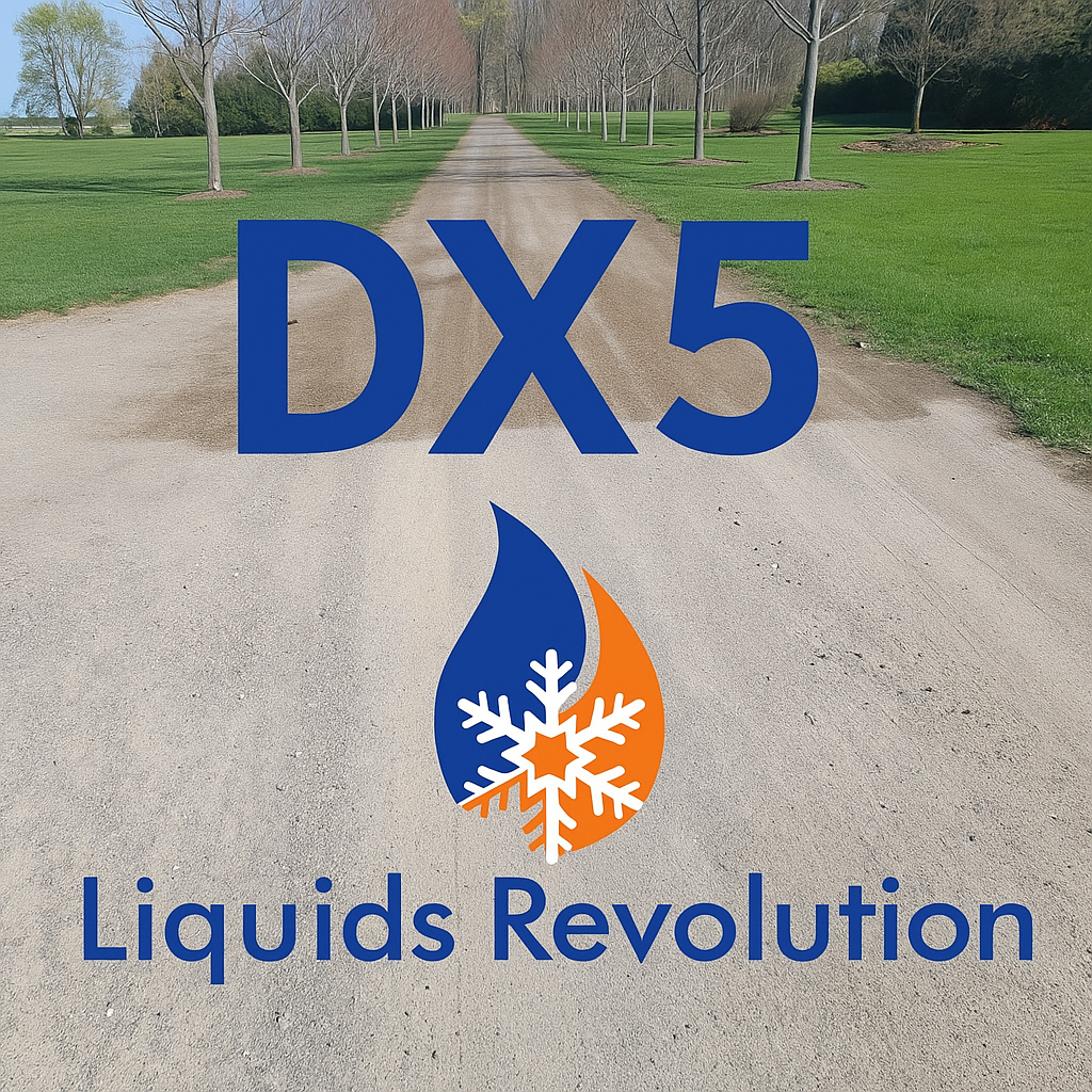 Dust Control Application — DX5 (40% X1 / 60% Salt Brine)