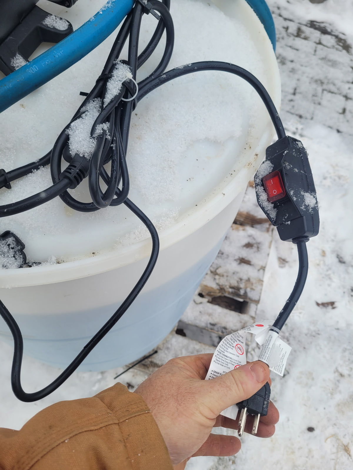 55 Gallon Plug-In Entrance Sprayer