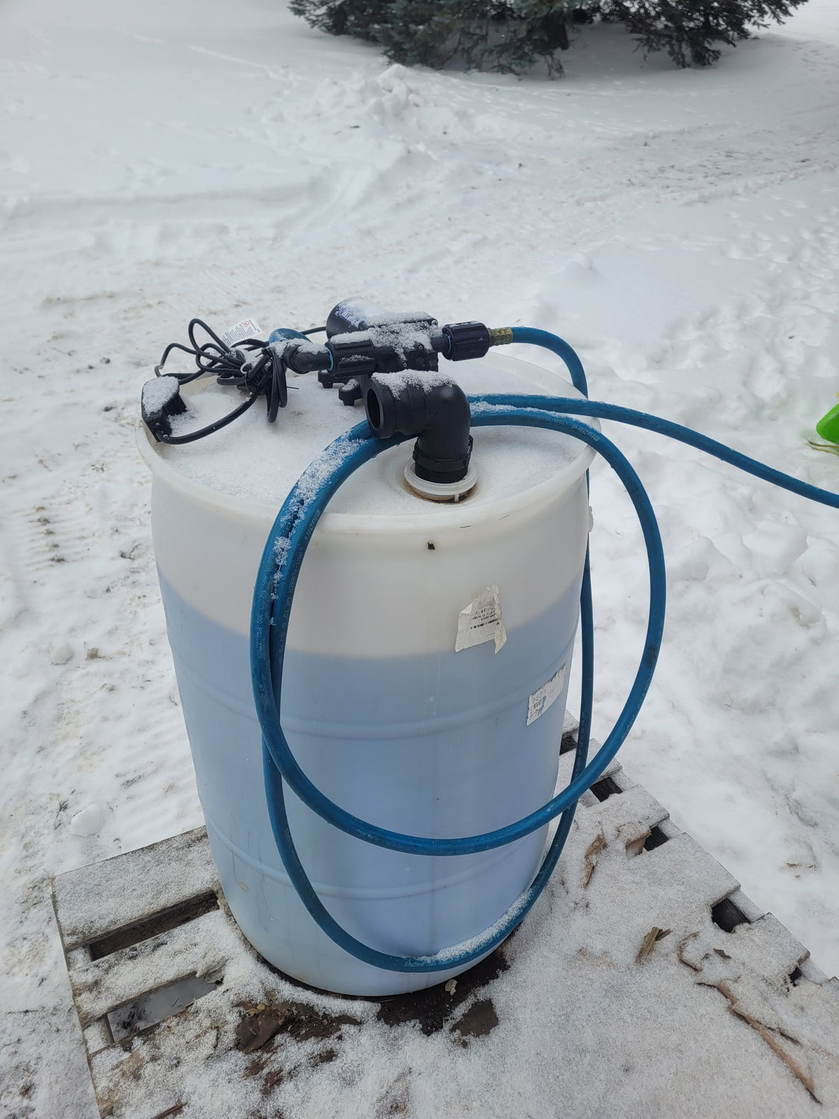 55 Gallon Plug-In Entrance Sprayer