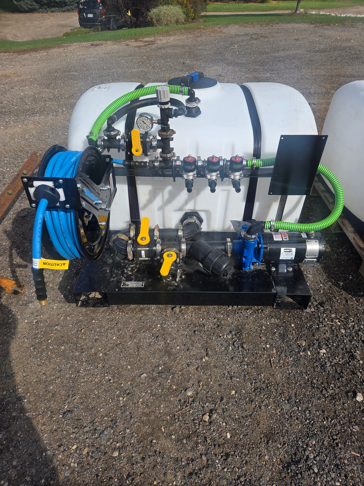 RTV 150 Super UTV sprayer — tank and skid assembly