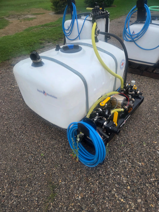 Used Liquids Revolution RTV 150 Hypro de-icing sprayer front view